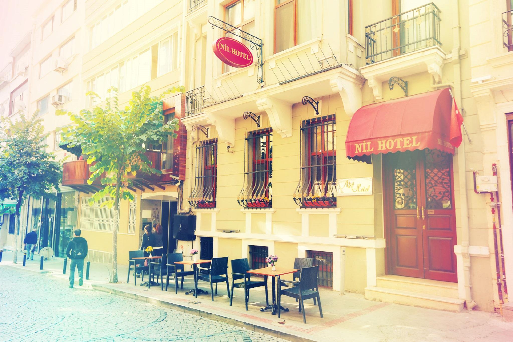 Nil Hotel Istanbul Exterior foto
